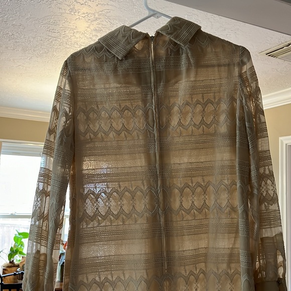 Vintage tan dress - small - Picture 5 of 5